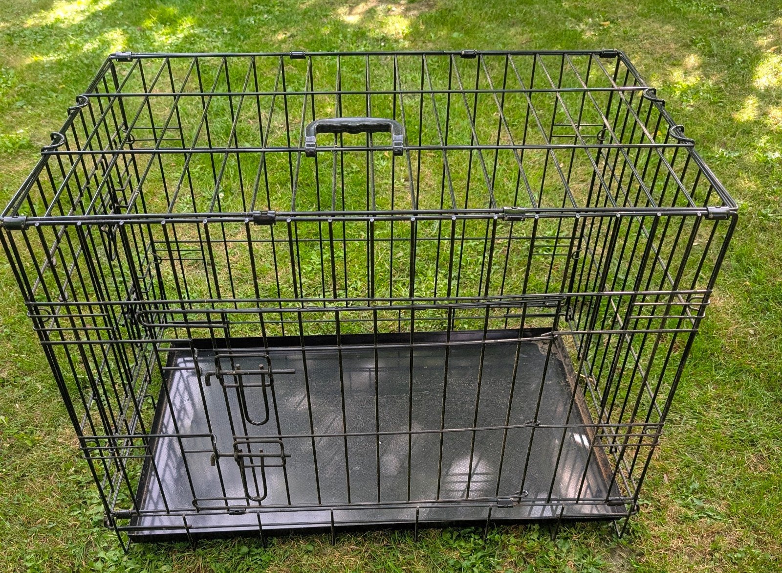Hondenbench 50 x 75 cm opvouwbaar., Dieren en Toebehoren, Ophalen, Gebruikt