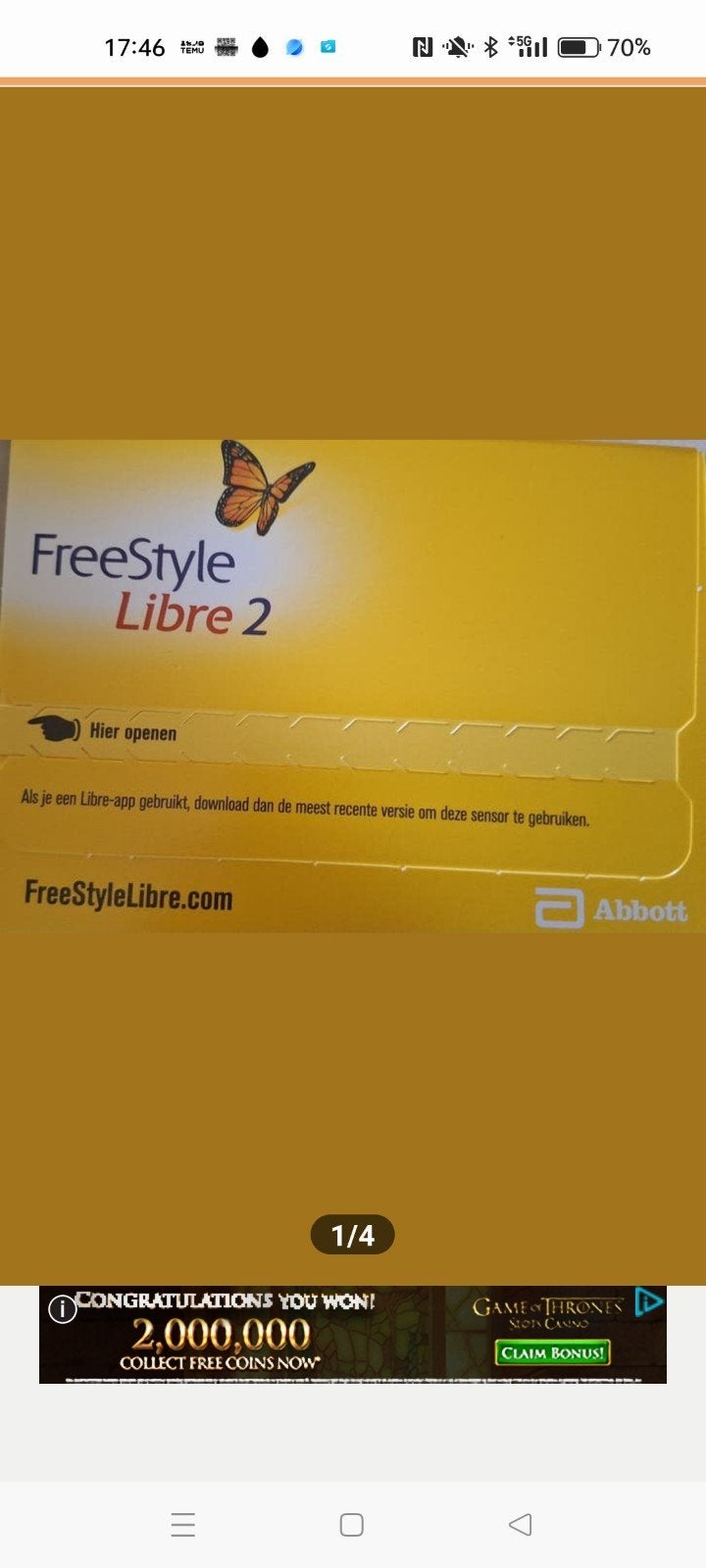 Freestyle libre 2, Diversen, Ophalen of Verzenden