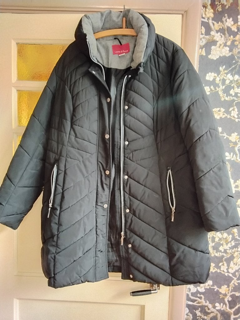 Winterjas, Kleding | Dames, Ophalen, Zwart, Maat 46/48 (XL) of groter, Onbekend
