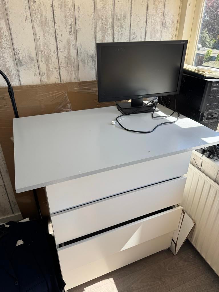 IKEA Ladekast met MDF blad, Huis en Inrichting, Kasten | Ladekasten, Ophalen, Gebruikt, 50 tot 100 cm, 3 of 4 laden