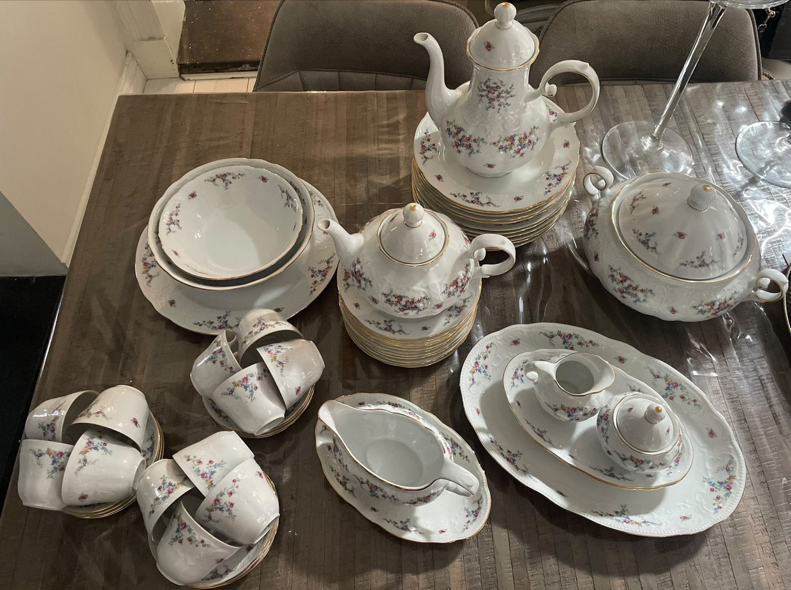 Feldmann Weiden Bavaria Porseleinen Servies Set, Antiek en Kunst, Ophalen
