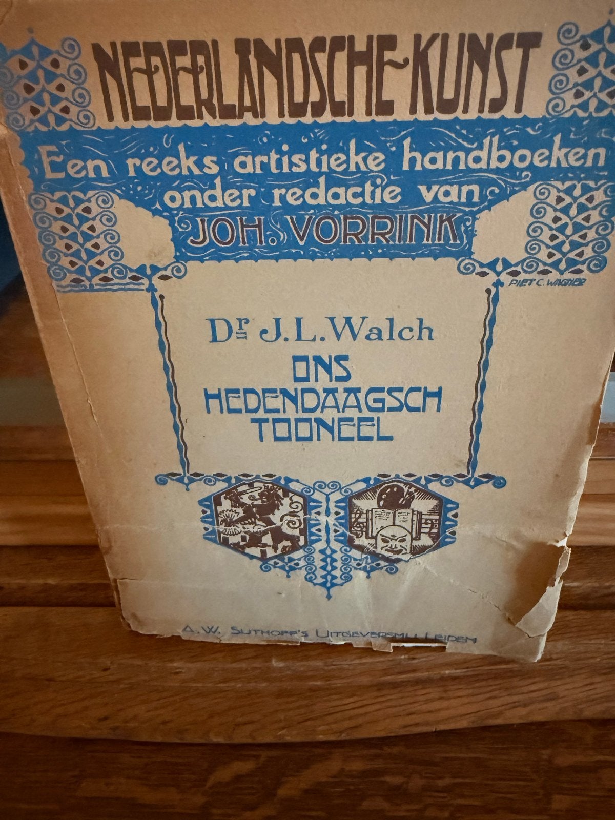 Ons Hedendaagsch Tooneel - J.L. Walch (1923), Ophalen of Verzenden, Gelezen, Nederland
