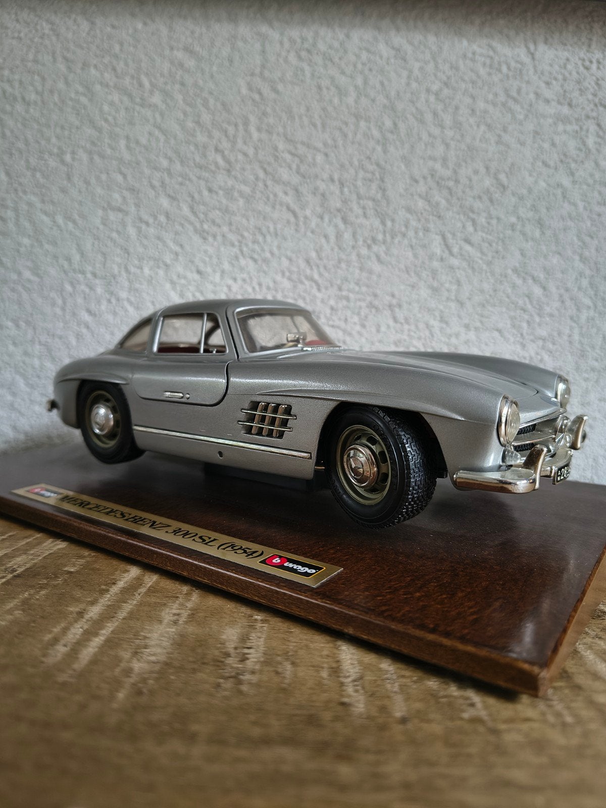 Mercedes Benz 300SL 1954 1:18 Burago (zonder doos), Ophalen