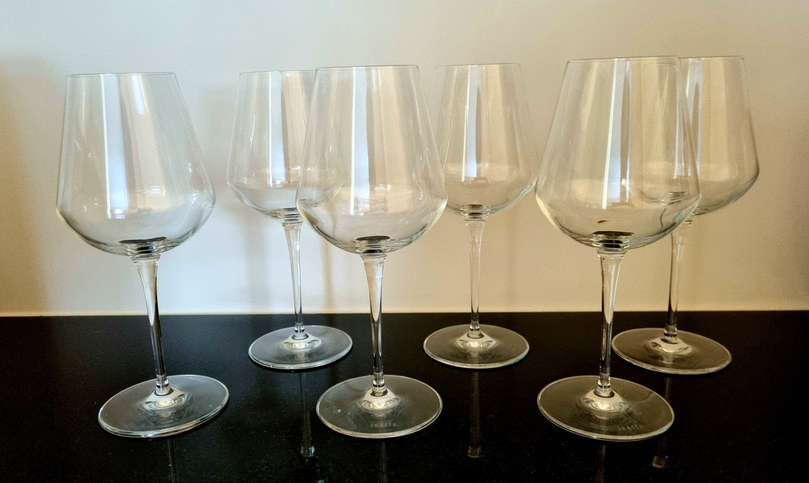 Bormioli Rocco InAlto Uno Medium wijnglazen (6 stuks), Nieuw, Ophalen of Verzenden, Overige merken, Glas