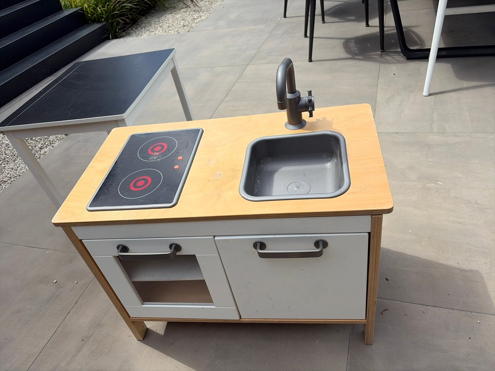 IKEA Duktig Speelkeuken - Hout met kookplaat en kraan, Ophalen, Gebruikt, Hout, Speelkeuken
