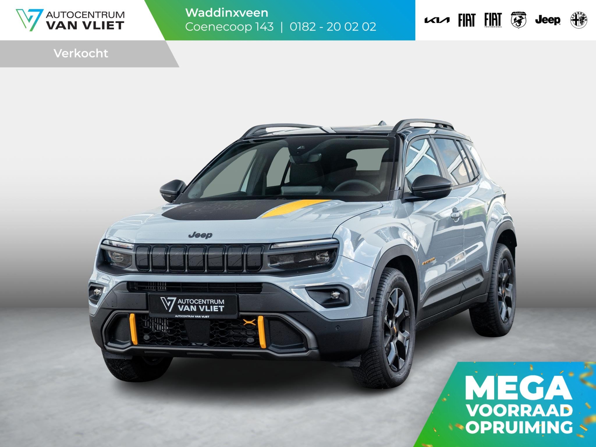 Jeep Avenger 1.2T 4xe The North Face | Actieprijs! | Clima |, Auto's, Automaat, 1199 cc, Met garantie (alle), 620 kg