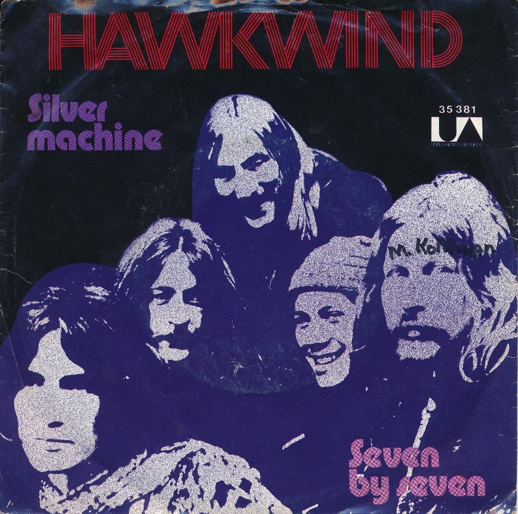 2365 Hawkwind - Silver machine (1972), Ophalen of Verzenden, Gebruikt, Pop