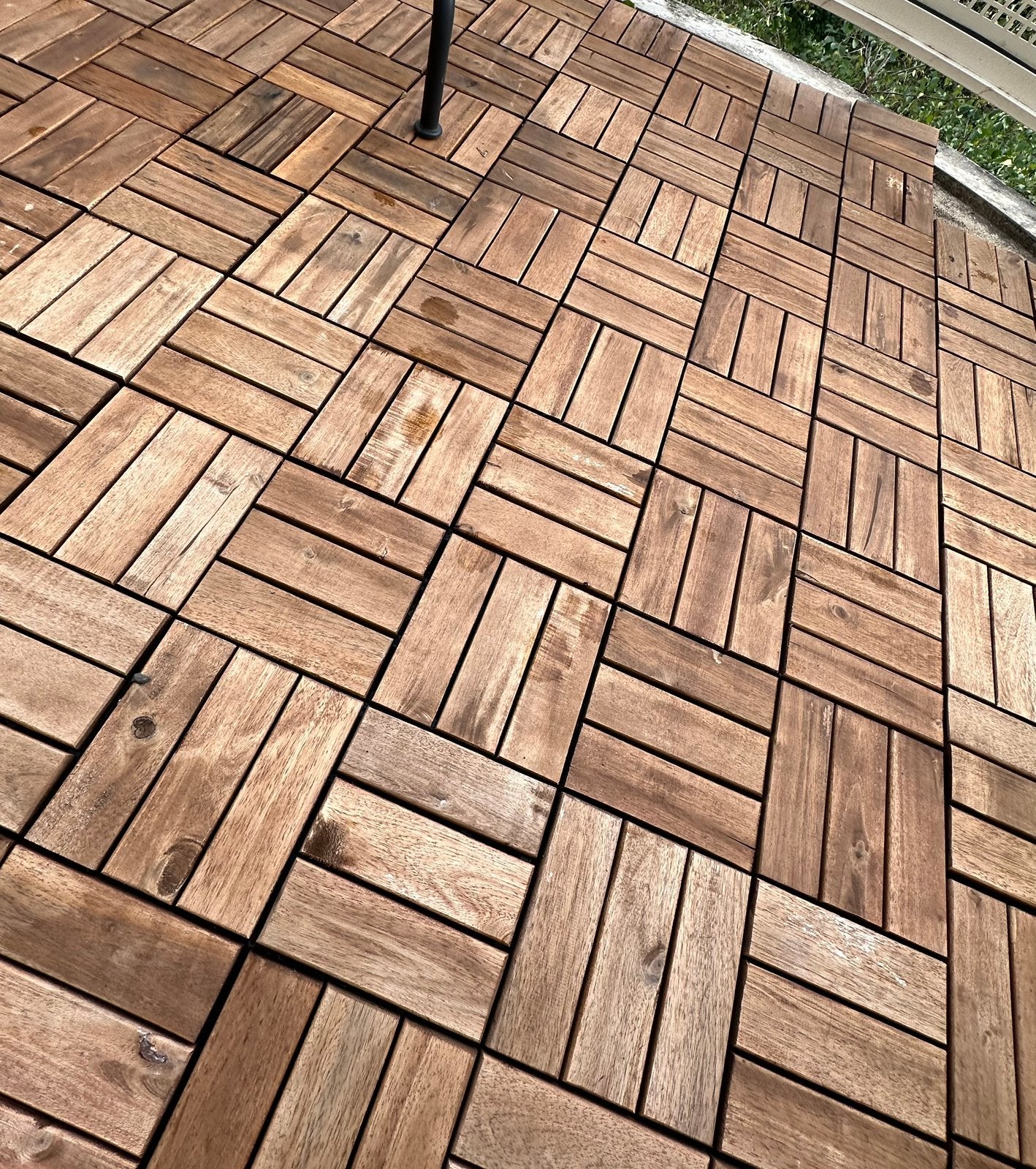 Vlonders/ tuintegels hout - Gaat deze week weg!, Ophalen, Gebruikt, Hout