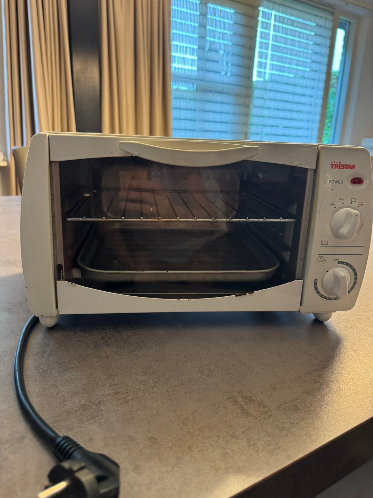 Tristar mini oven, Ophalen, Minder dan 45 cm, Minder dan 45 cm, Stoom