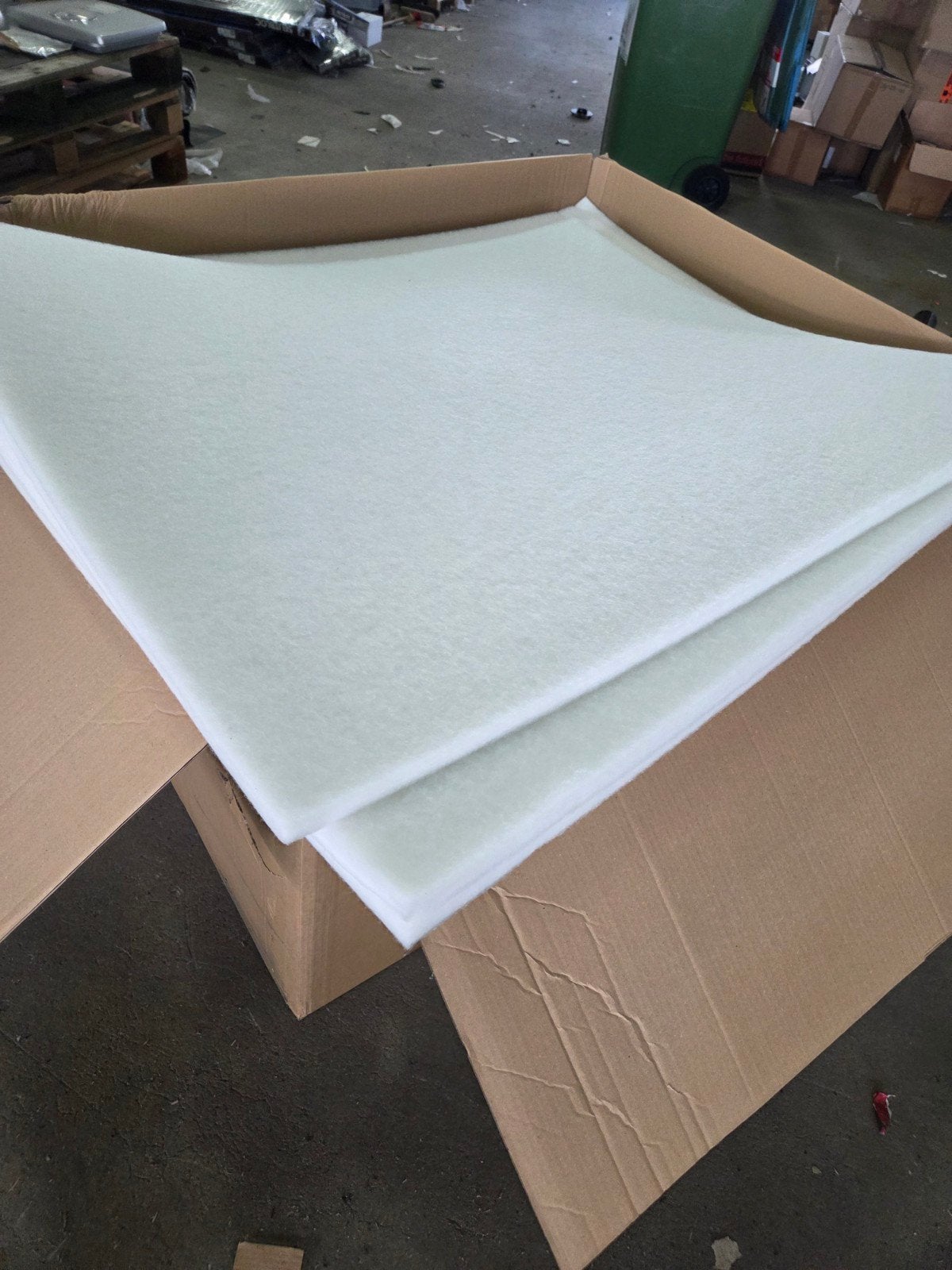 Polyesterwol isolatieplaat 100x120x2cm, dichtheid 30, Minder dan 4 cm, Overige materialen, Nieuw, Ophalen of Verzenden