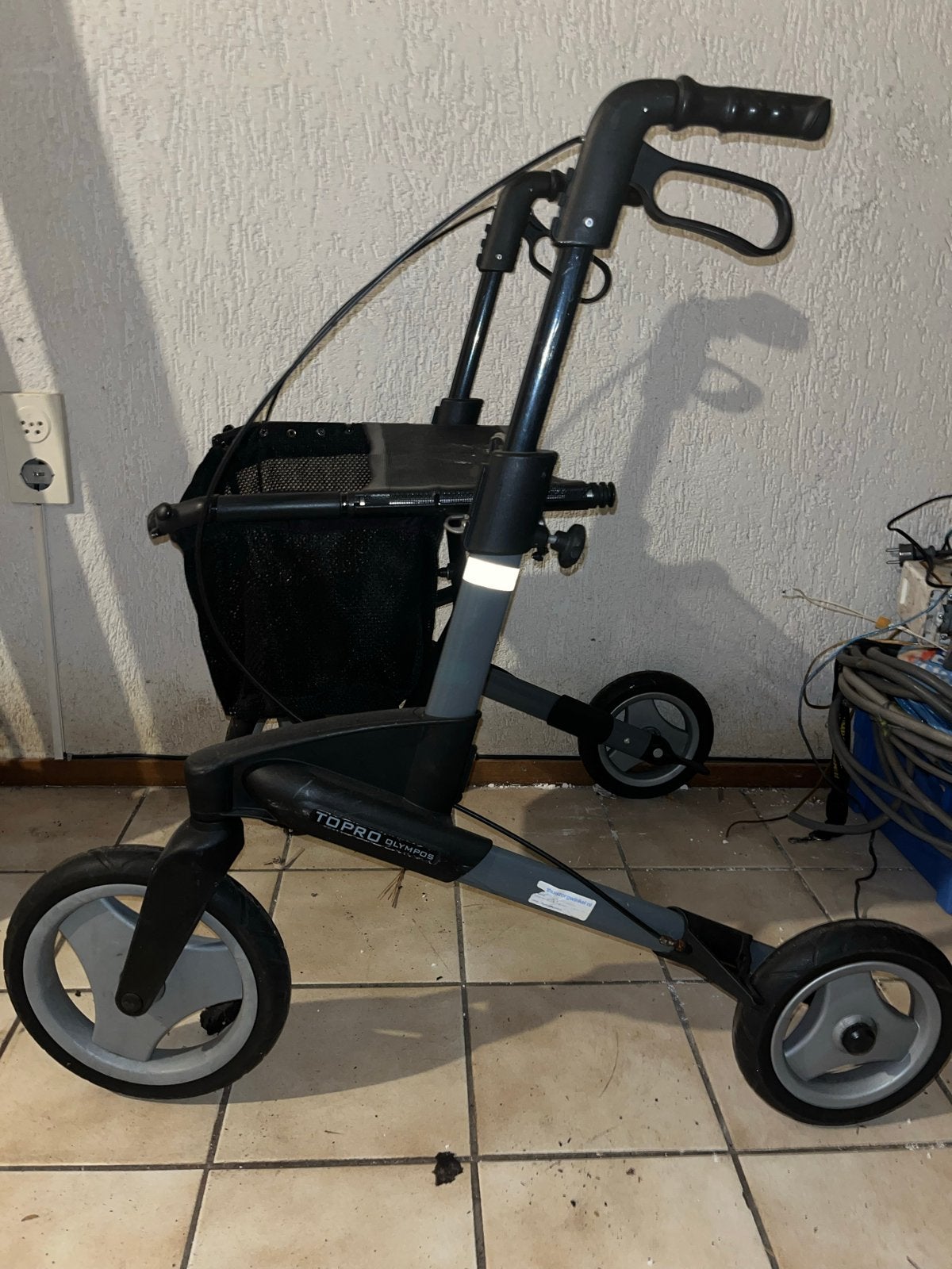 Rollator topro olympos, Diversen, Ophalen, Opvouwbaar, Gebruikt