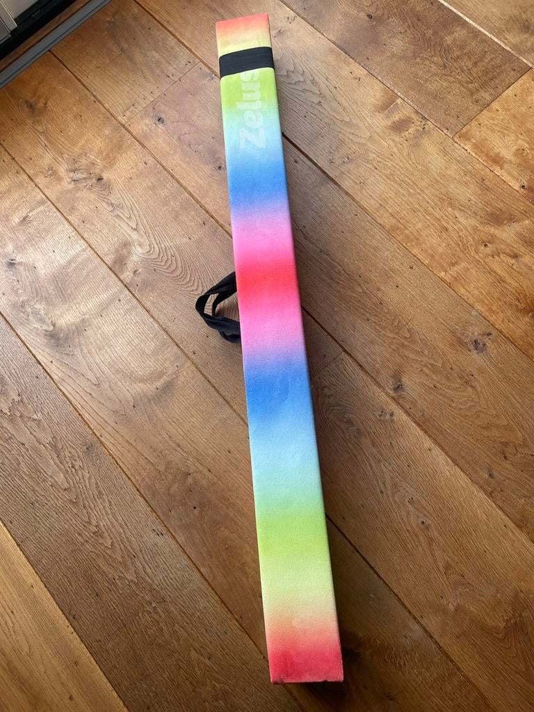 Gymnastiek balk rainbow Zelus, Sport en Fitness, Turnen, Ophalen, Zo goed als nieuw, Materiaal