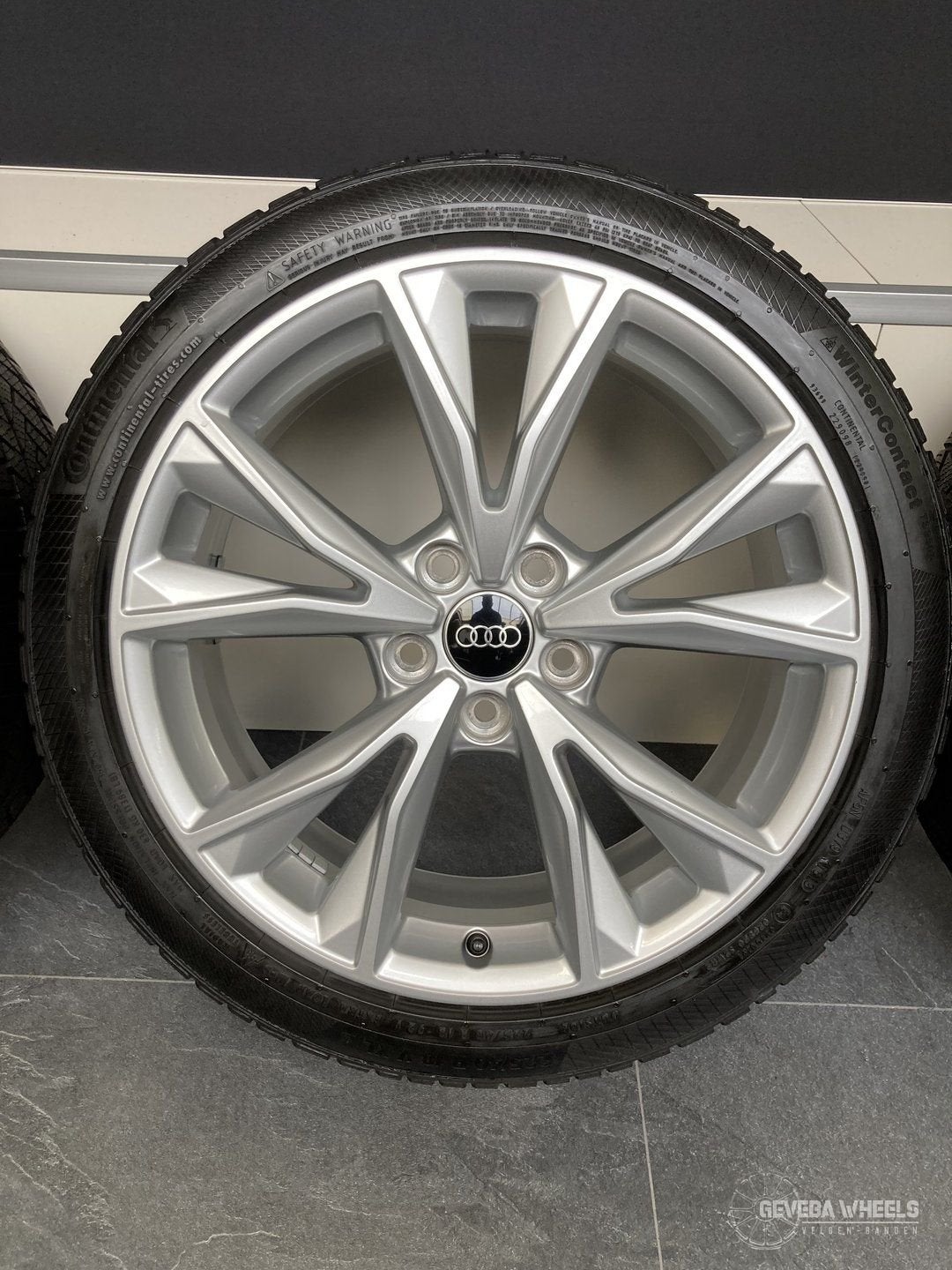 18” originele Audi A3 8P 8V 8Y velgen + winterbanden 5x112, Auto-onderdelen, Banden en Velgen, 18 inch, Gebruikt, -, -