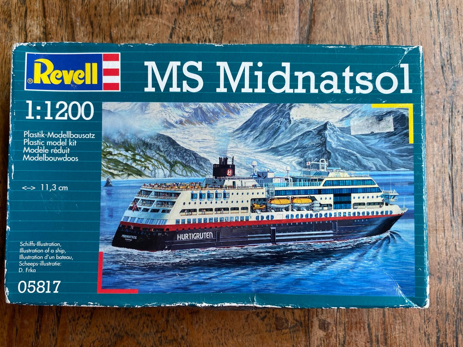 Revell M.S. Midnasol 1:1200, nieuw, Ophalen of Verzenden, Nieuw, 1:200 of kleiner, Revell