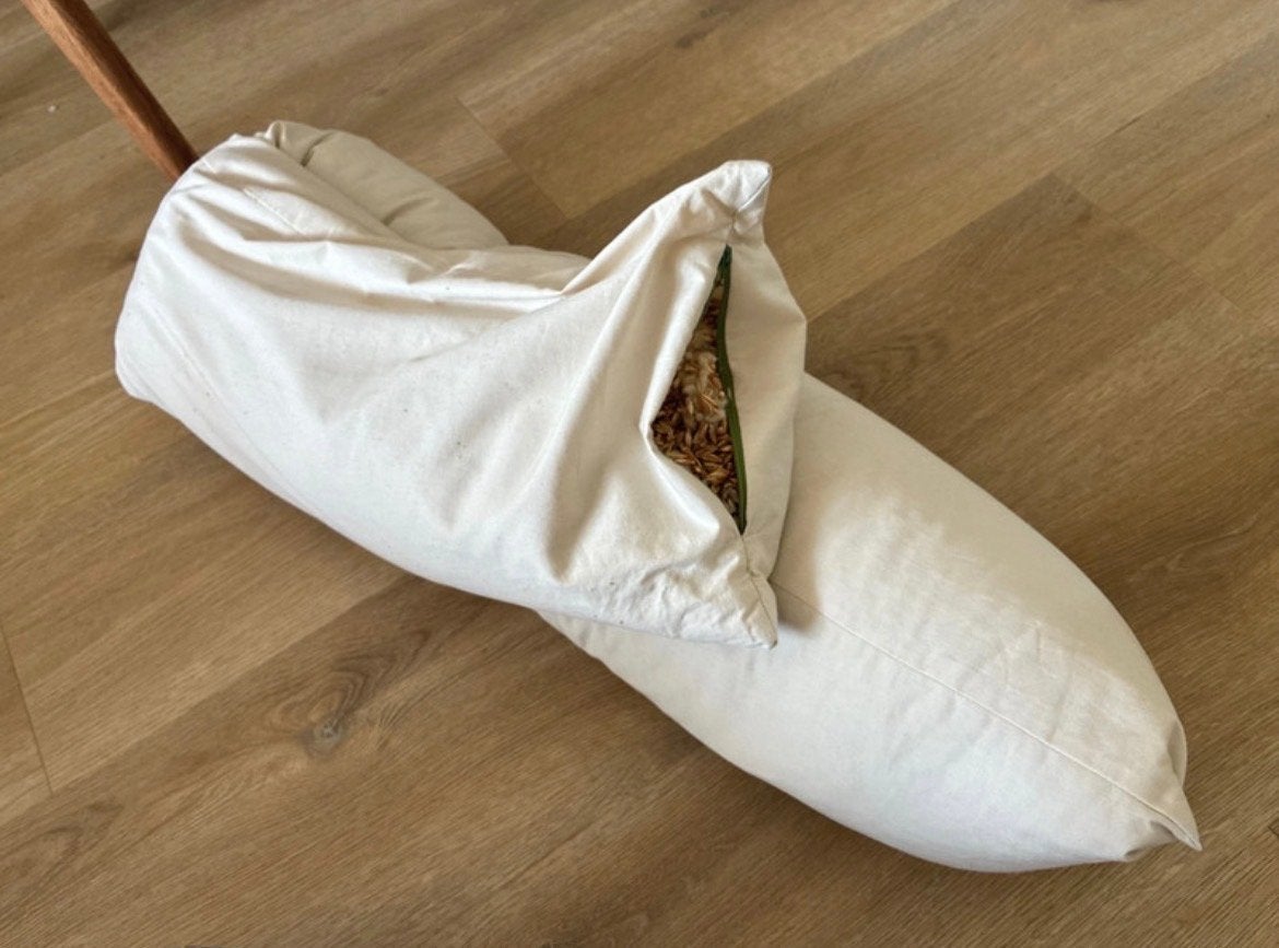 Voedingskussen met vulling van spelt en wol., Ophalen of Verzenden, Zo goed als nieuw