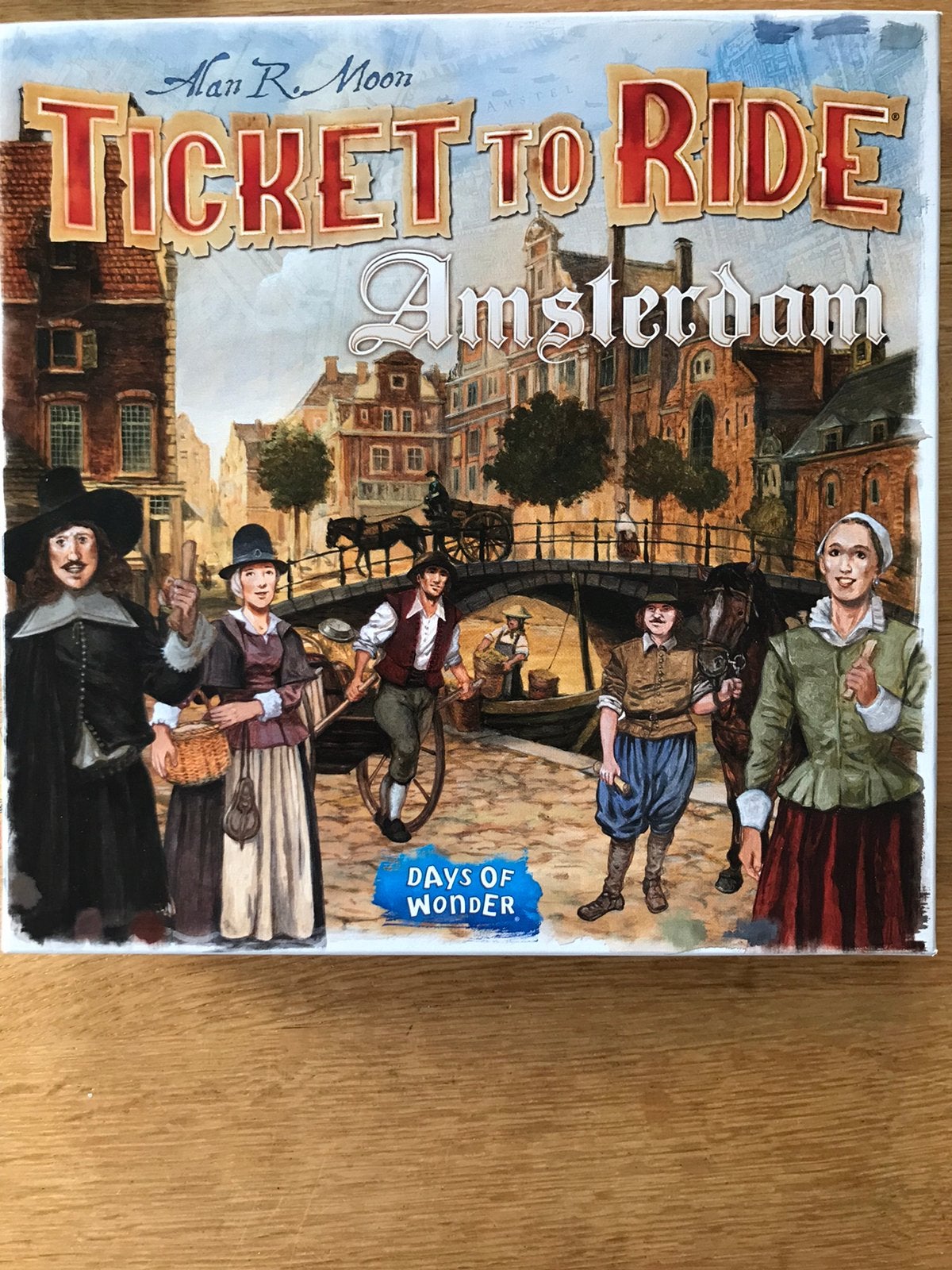 Spel ticket to ride Amsterdam, Ophalen of Verzenden, Zo goed als nieuw