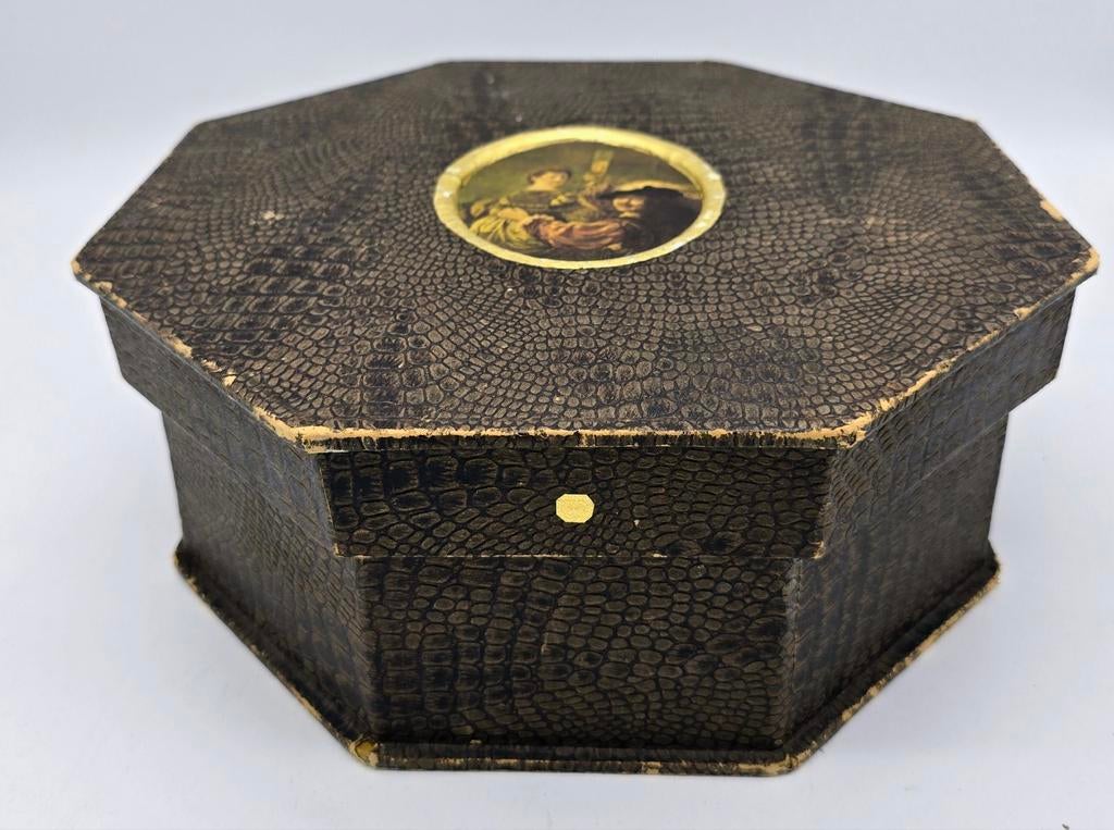 Antiek/ vintage hoedendoos., Ophalen of Verzenden