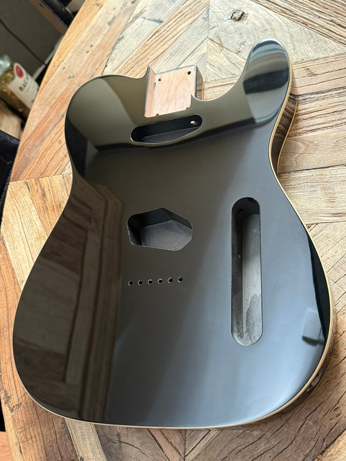 Telecaster Dlx custom body Black dubbel Binding ‘ neww, Verzenden, Geen, Geen, Jpsg