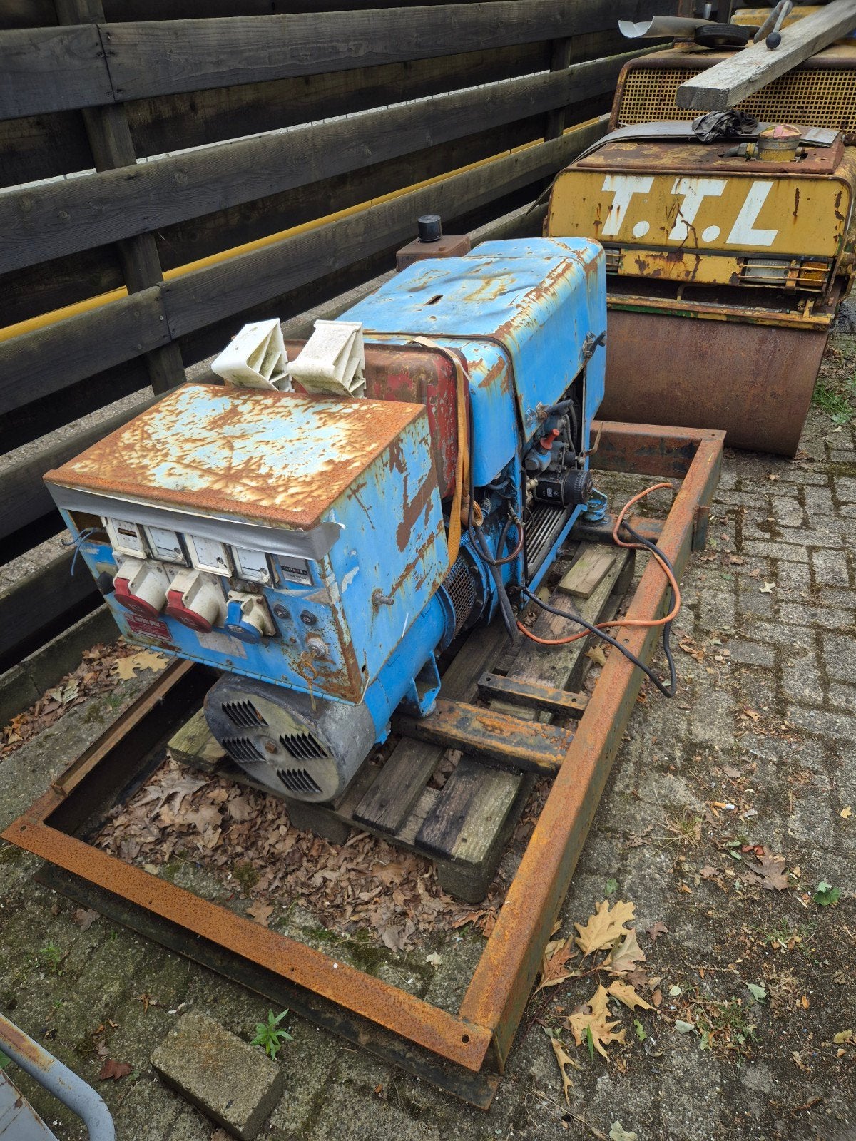 Hatz 3 cilinder generator, Doe-het-zelf en Verbouw, Motoren, Gebruikt, Dieselmotor, 1400 tot 1800 rpm, Hatz