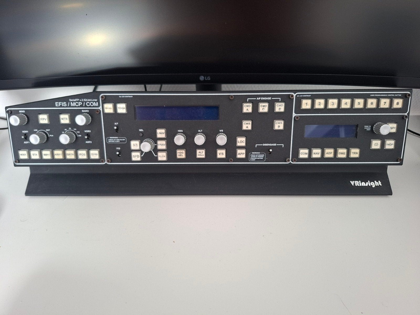 VRinsight MCP Combo Panel voor MSFS2020/2024, Ophalen of Verzenden, Zo goed als nieuw