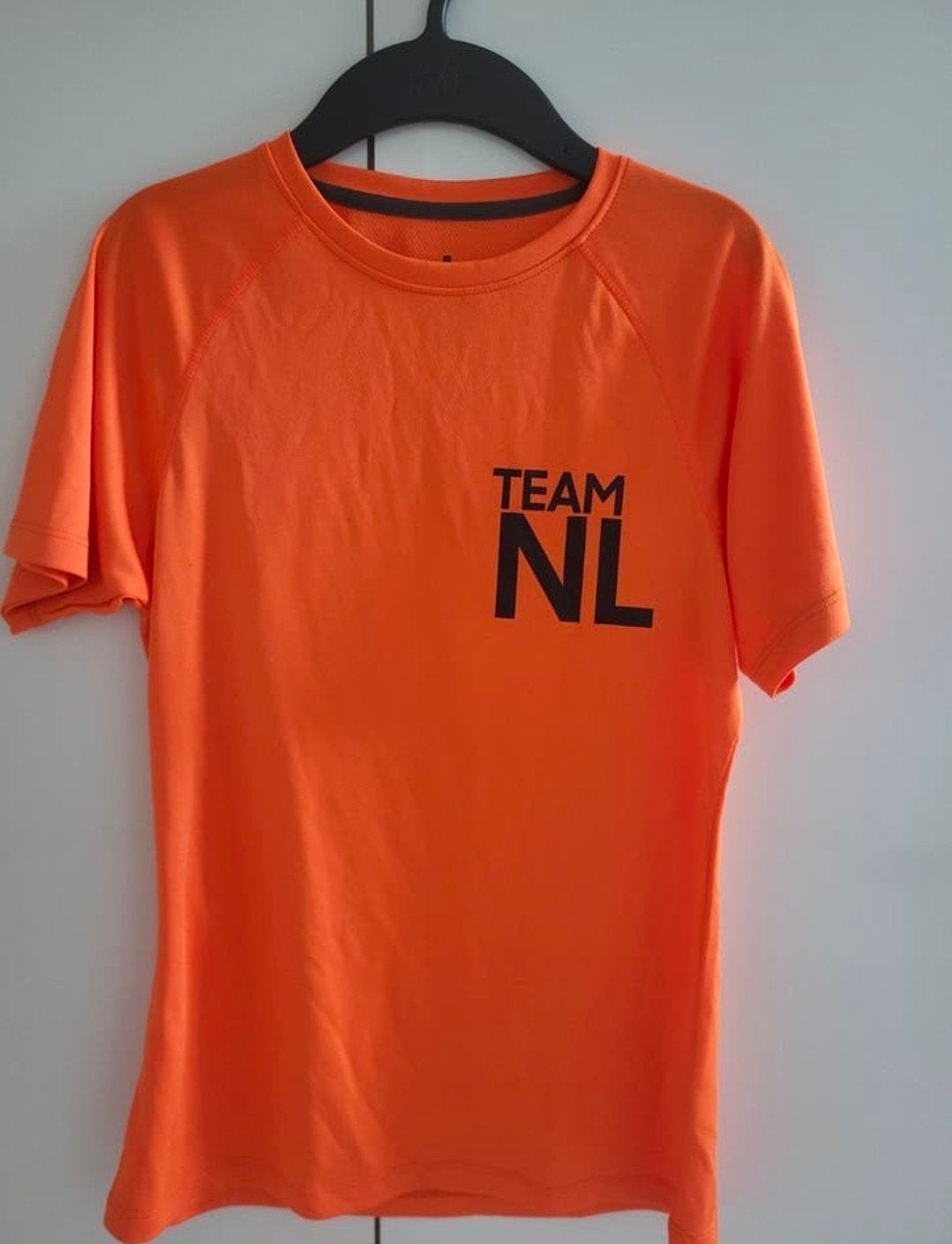 set van dames en heren Oranje sportshirts - Team NL (S), Maat S, Ophalen of Verzenden, Nieuw, Shirt