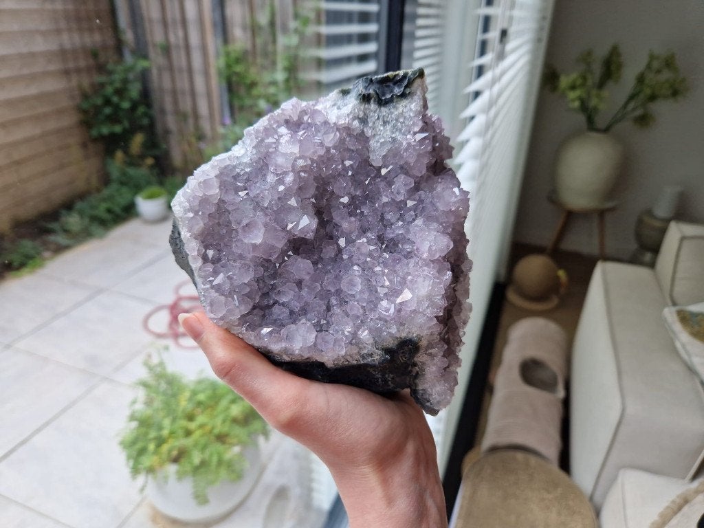 Amethist 2,1 kilo, Ophalen of Verzenden