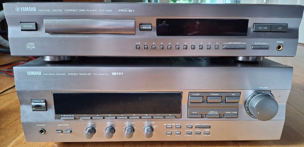 yamaha receiver en cd speler, Ophalen, Gebruikt, Tuner of Radio, Overige merken