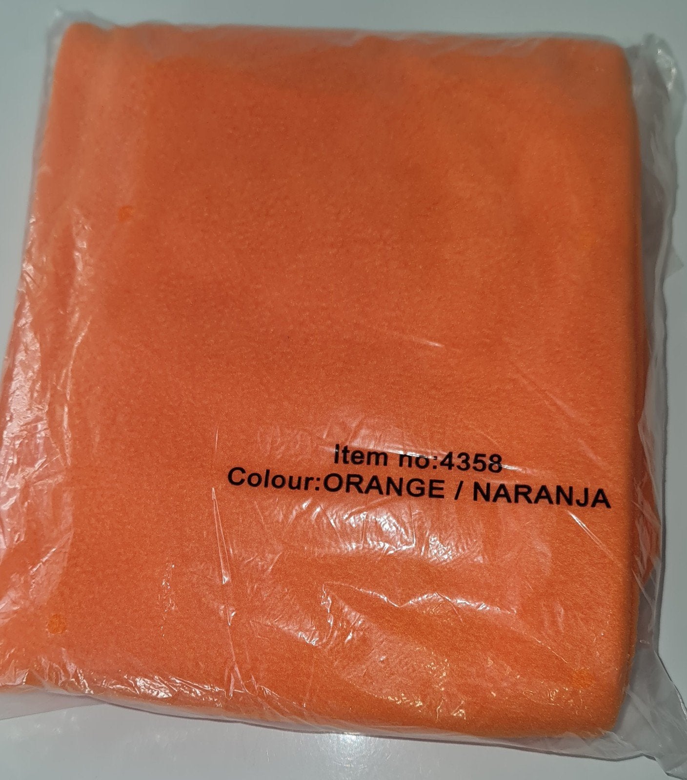 Nieuwe oranje fleece deken, Ophalen of Verzenden, Nieuw