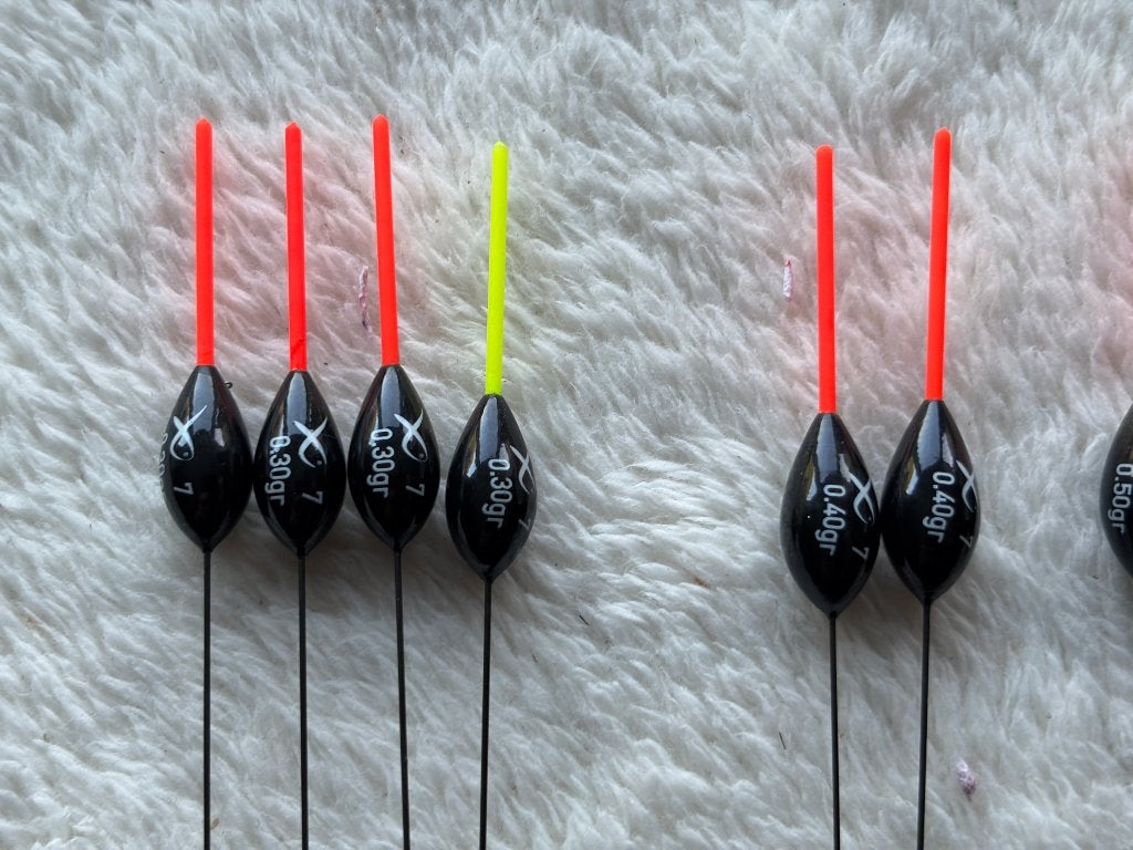 adv 213 / NIEUW set 9 dobbers MATRIX, Ophalen of Verzenden, Nieuw, Dobber of Lood