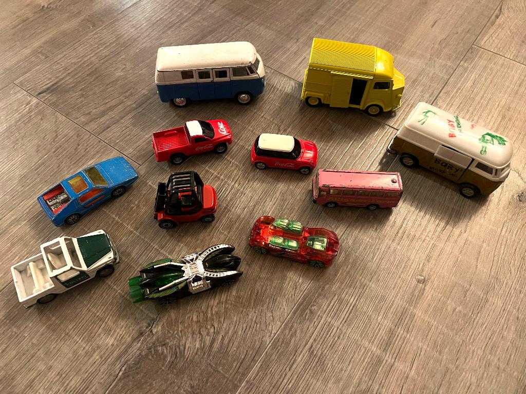 Vintage retro metalen autos volkswagen busje Welly Siku etc, Ophalen of Verzenden, Zo goed als nieuw