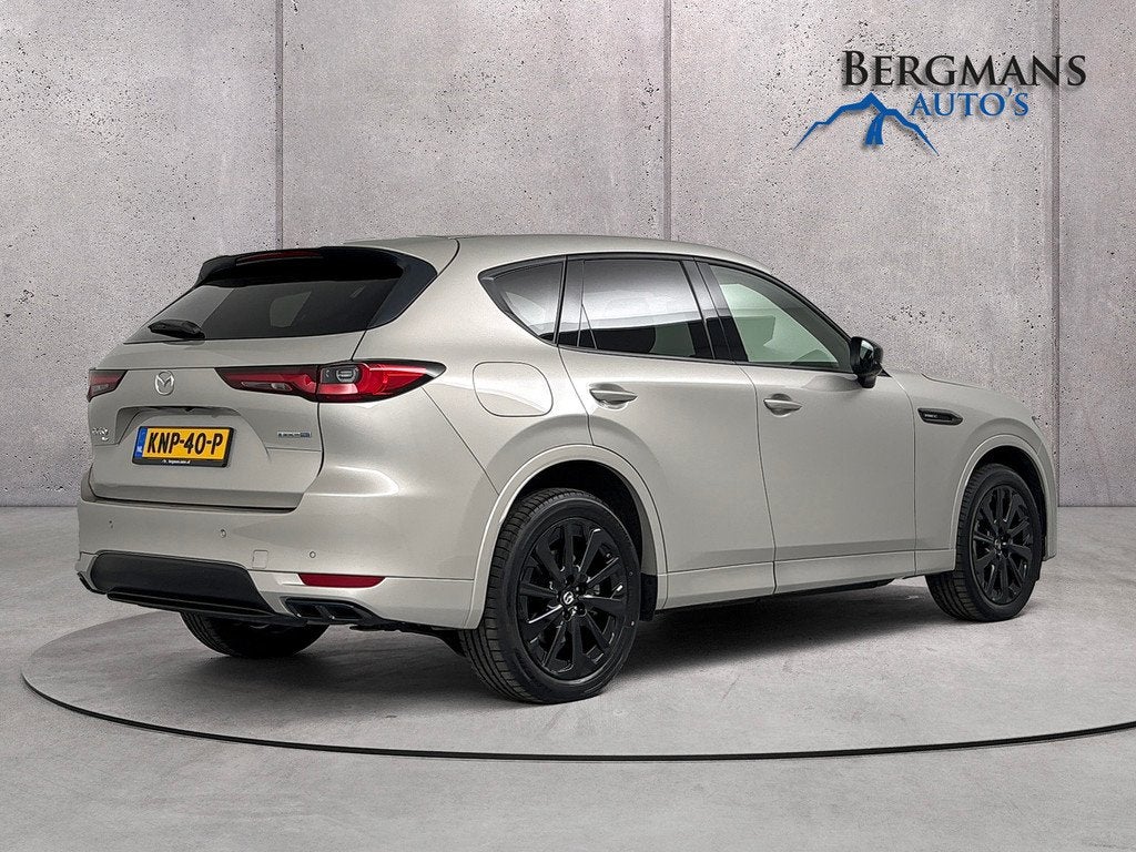 Mazda CX-60 - 2.5 e-SkyActiv PHEV Homura Plus // DEALERONDER, Auto's, Mazda, Gebruikt, 4 cilinders, 2500 kg, Bedrijf
