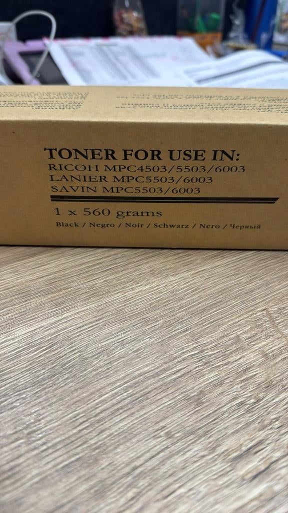Compatible Toner Ricoh MPC4503 /MPC5503/MPC6003–Zwart (560g), Ophalen, Nieuw, Toner, Ricoh