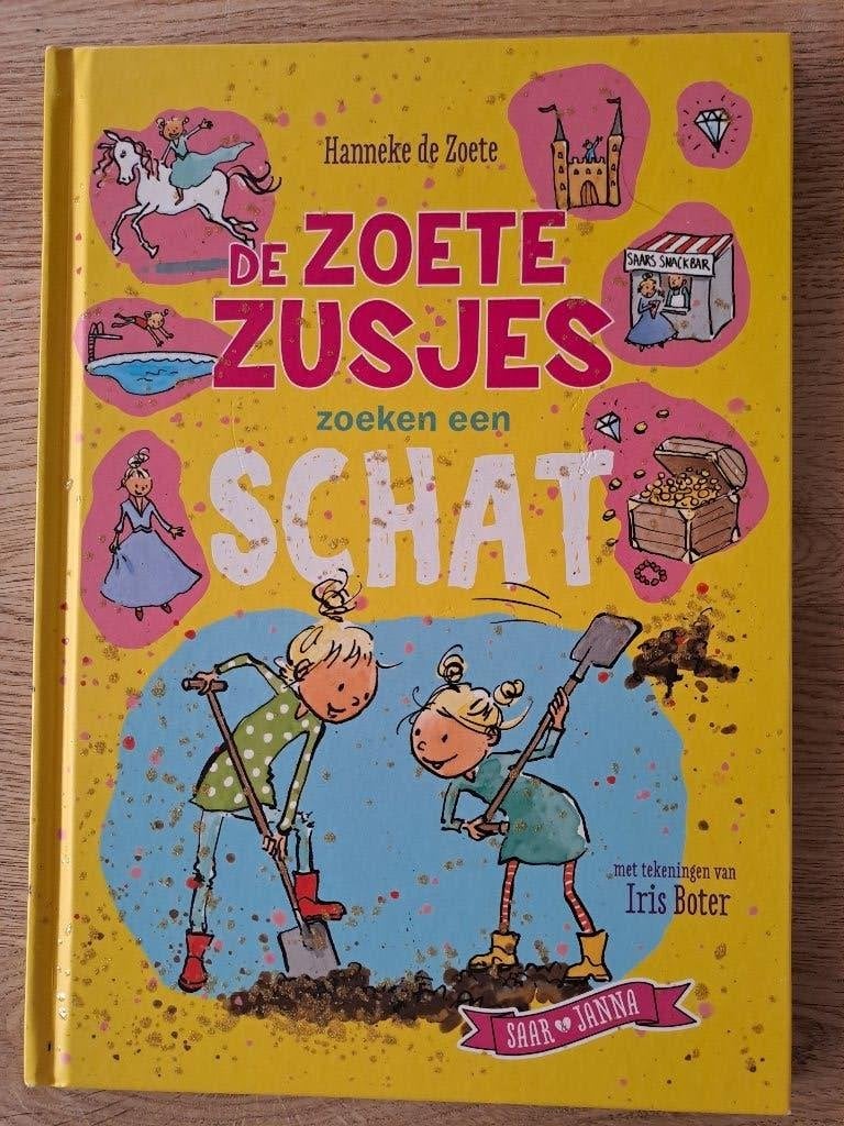 DE ZOET ZUSJES ZOEKEN EEN SCHAT. HANNEKE DE ZOETE., Gelezen, Fictie algemeen, Ophalen of Verzenden, Hanneke de Zoete