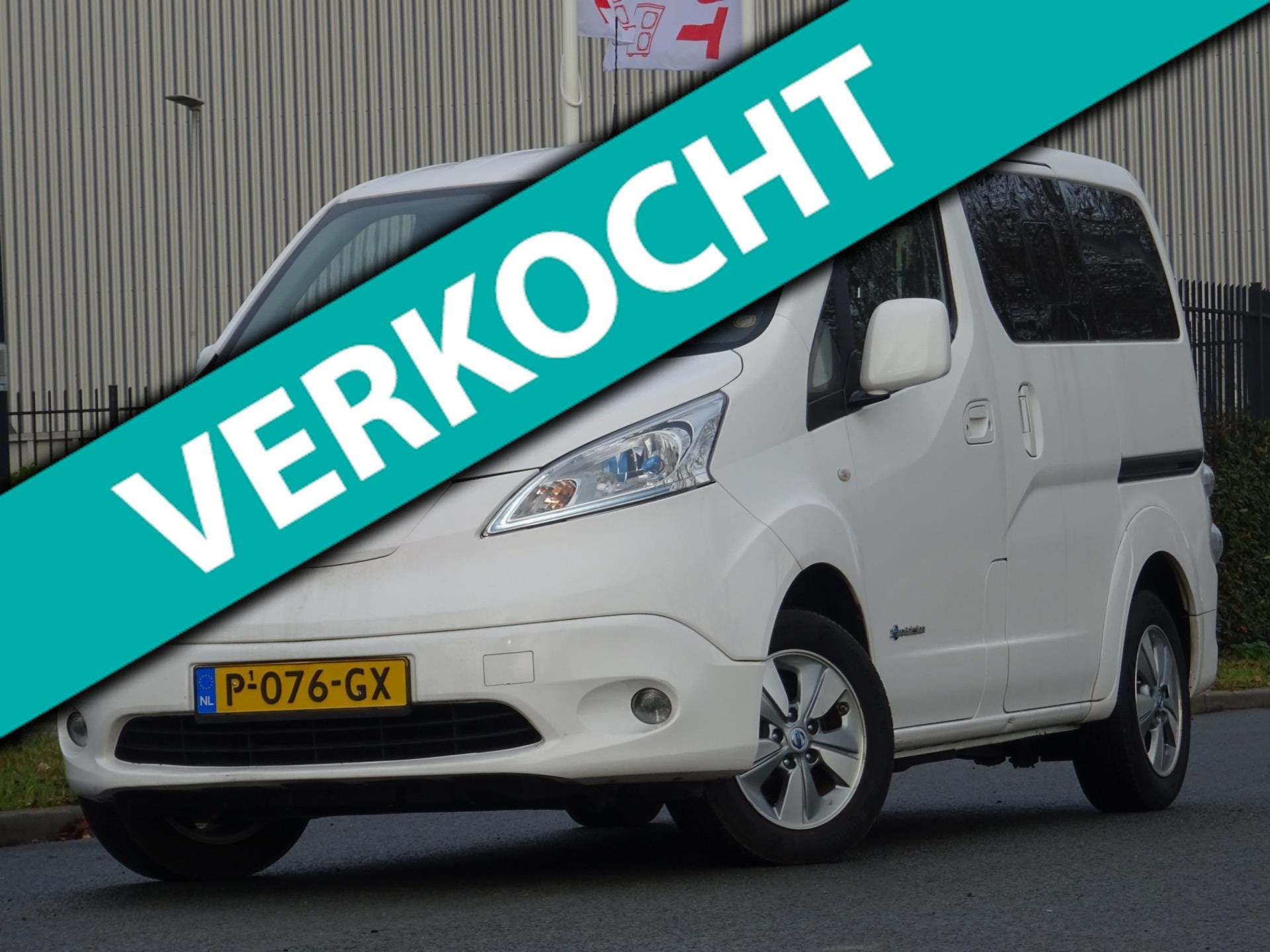 Nissan E-NV200 Evalia Verkocht! Verkocht!, Auto's, Gebruikt, 1514 kg, 7 stoelen, Wit