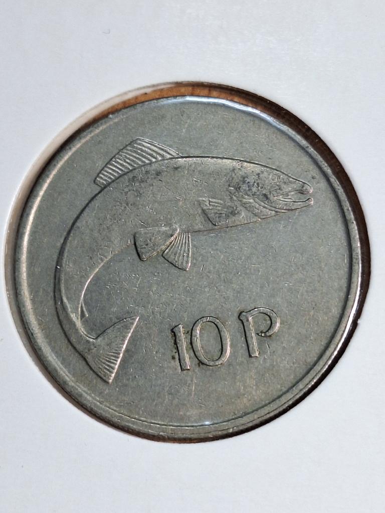 IERLAND 10 pence 1975 (#80), Ophalen of Verzenden, Overige landen, Losse munt