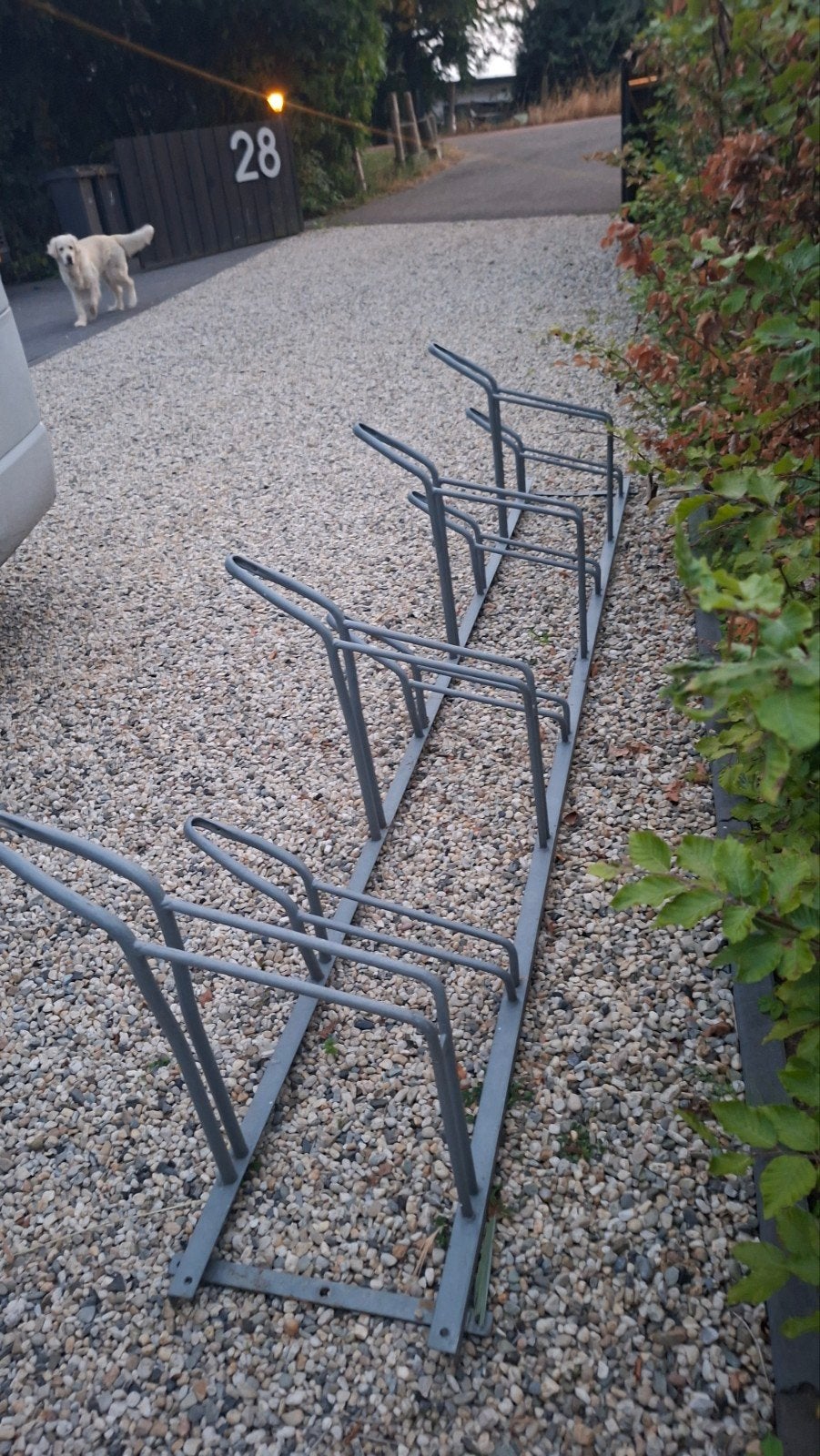 fietsenrek voor 8 fietsen, Ophalen