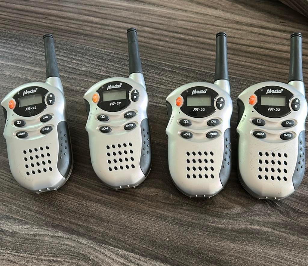 Alecto FR-22 Walkie Talkie,, Ophalen, Gebruikt, 5 tot 15 km, Portofoon of Walkie-talkie