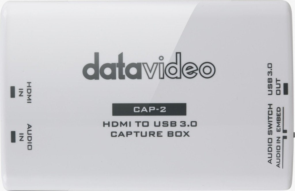Datavideo CAP-2 HDMI naar USB 3.0 Capture Box, Ophalen, Zo goed als nieuw