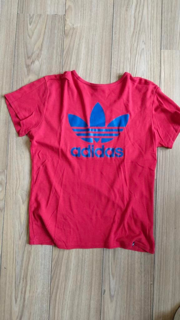 Adidas unisex xl/L, Ophalen of Verzenden, Maat 46/48 (XL) of groter, Zwart, Korte mouw