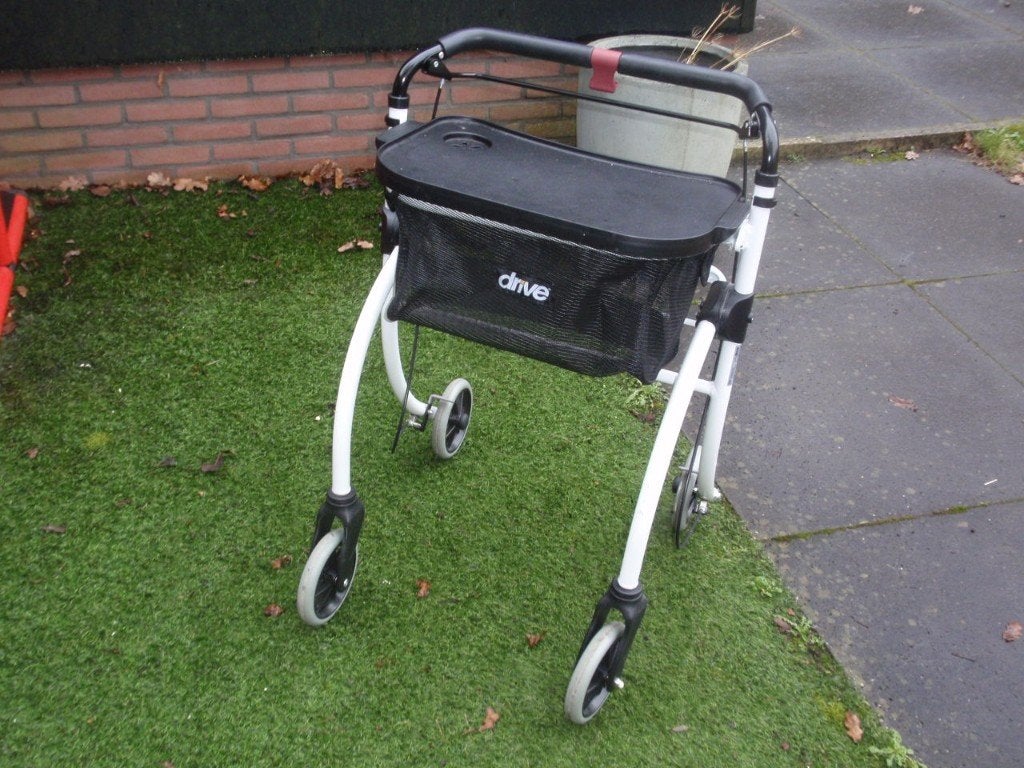 Drive binnen rollator, Ophalen, Opvouwbaar, Zo goed als nieuw
