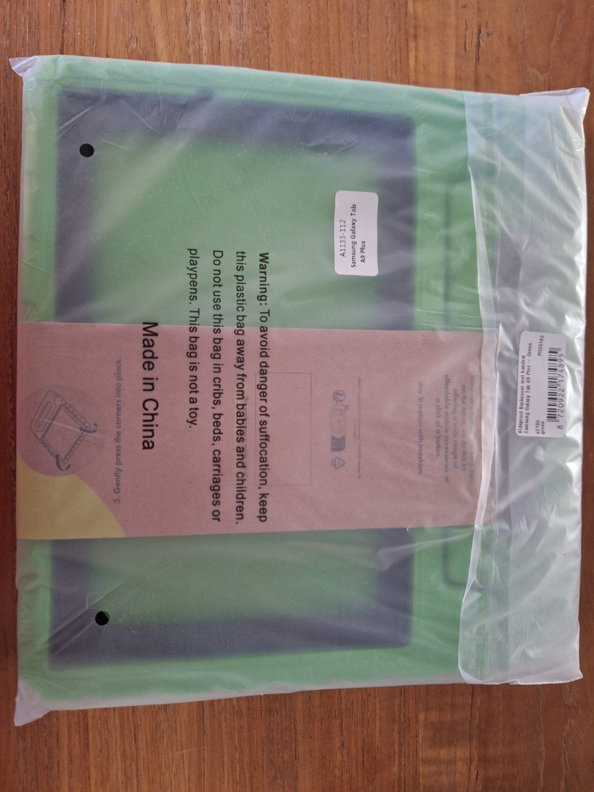 Nieuwe Samsung Galaxy Tab A9 & A11 Plus  hoes - Groen, Computers en Software, Windows Tablets, Nieuw, 11 inch, 64 GB, Ophalen of Verzenden