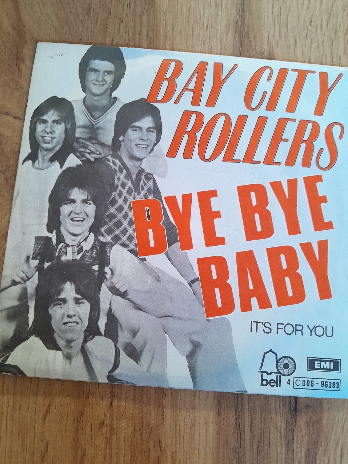 Bay city rollers 7inch bye bye baby, Cd's en Dvd's, Vinyl Singles, Ophalen of Verzenden, Zo goed als nieuw, Pop