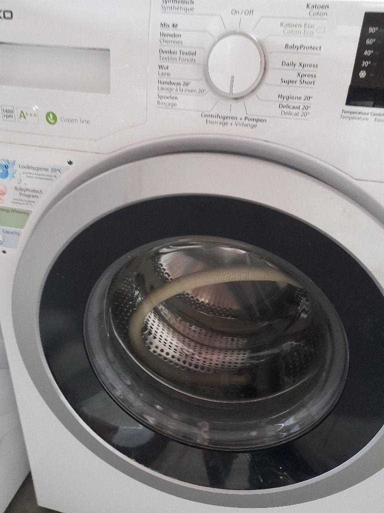 Beko wasmachine, Ophalen, Minder dan 85 cm, Energieklasse A of zuiniger, Zo goed als nieuw