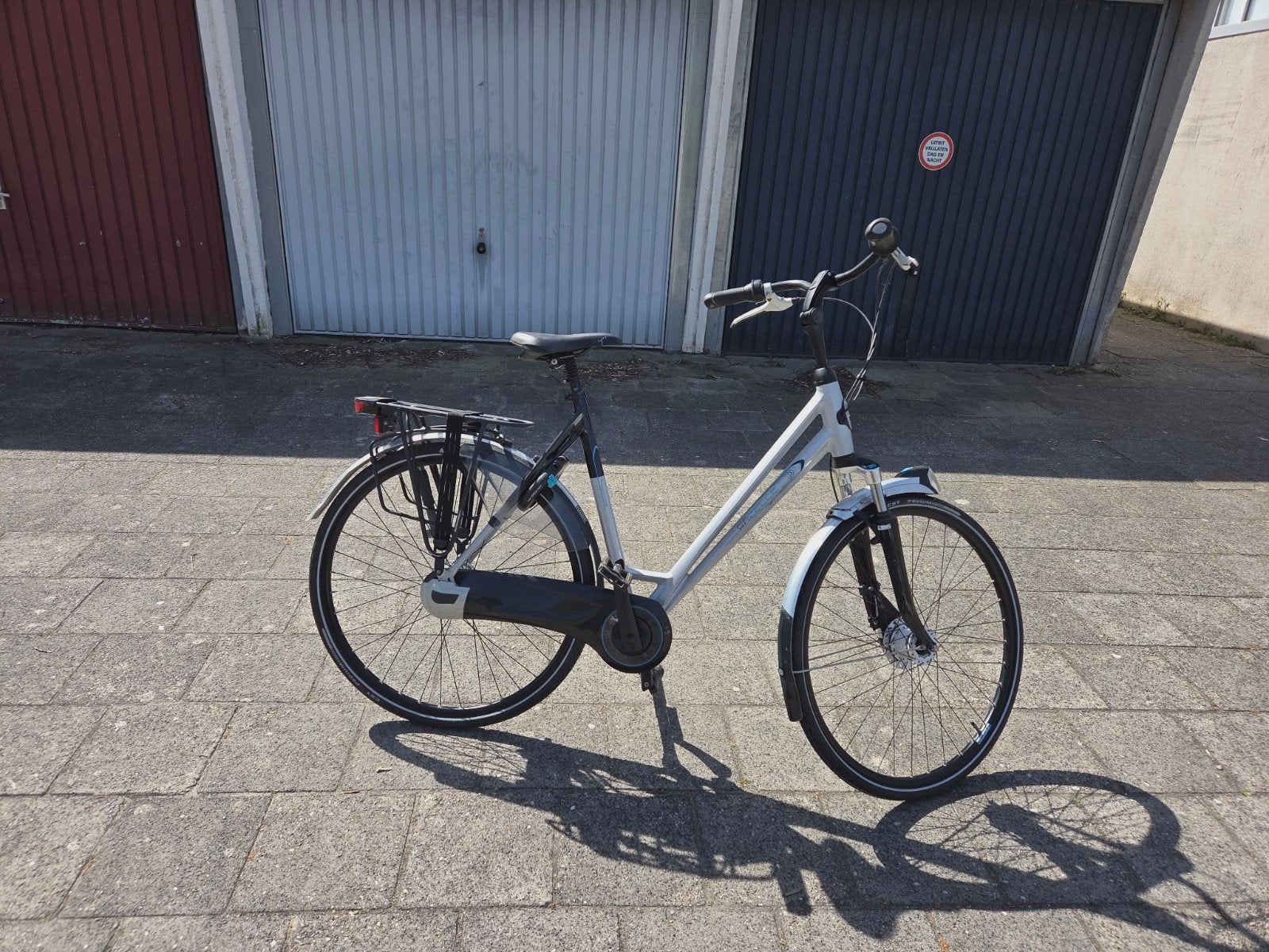 Dames fiets, Gebruikt, Versnellingen, Gazelle, 56 cm of meer