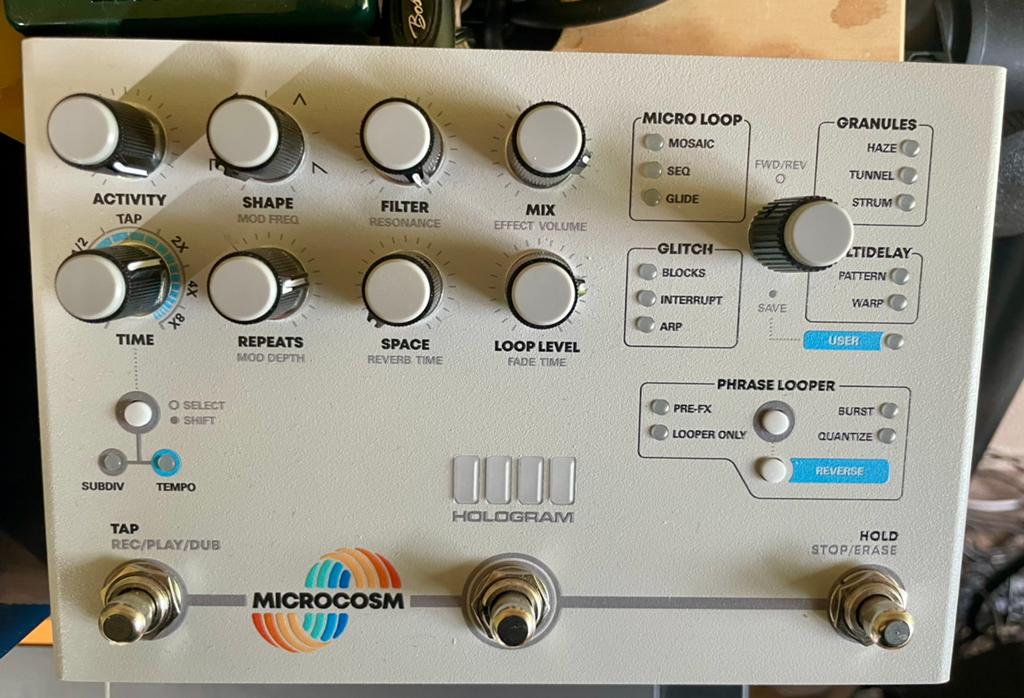 Hologram Microcosm Granular Looper & Glitch pedaal, Ophalen of Verzenden, Zo goed als nieuw