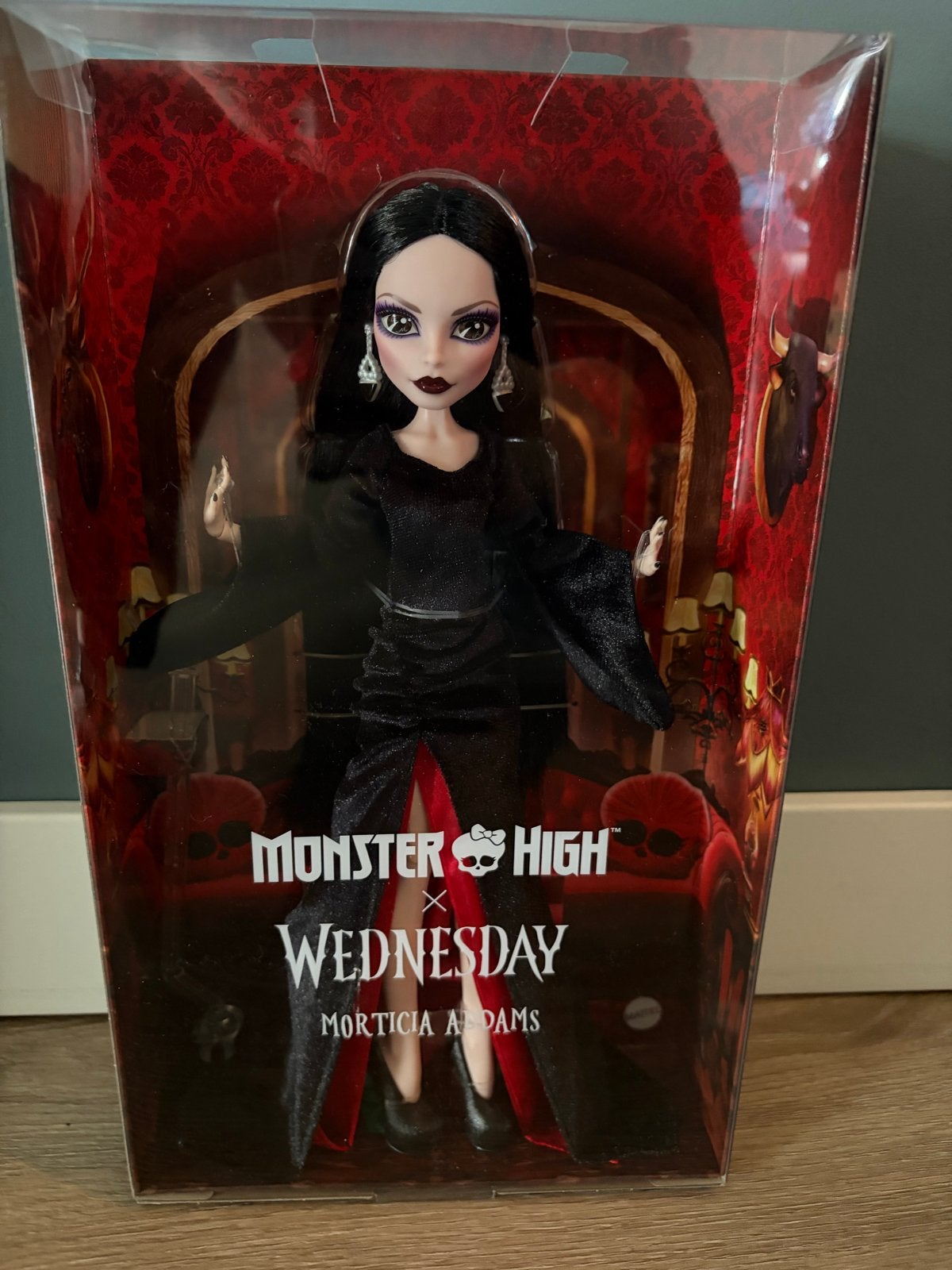 Monster High x Wednesday Morticia Addams pop, Ophalen of Verzenden, Nieuw, Overige typen
