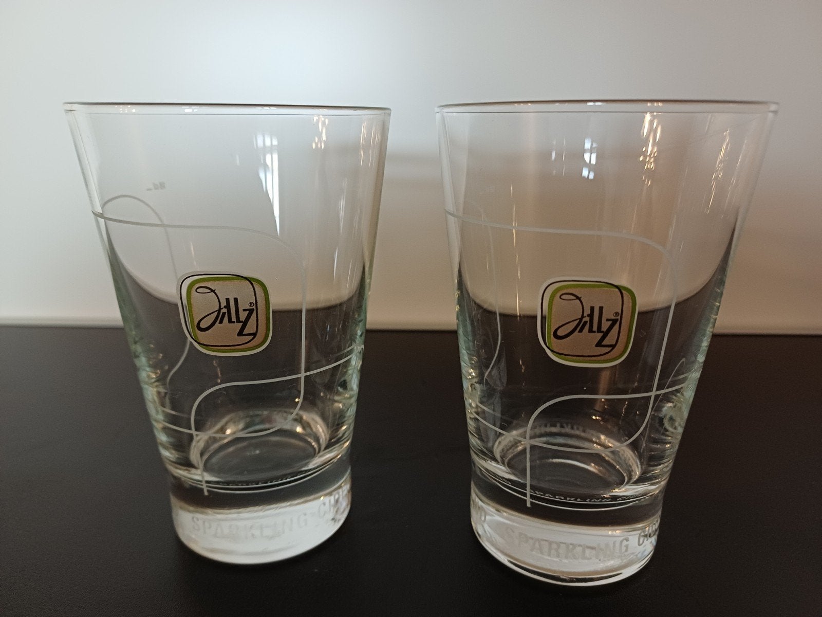Set van 2 Jillz glazen - Sparkling Cider, Ophalen of Verzenden, Nieuw, Borrel- of Shotglas