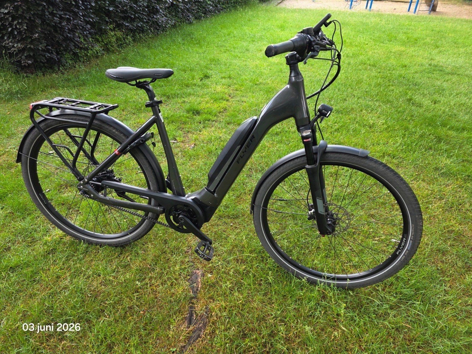 Elektrische damesfiets Flyer Upstreet 5 Compleet met Bon, 51 tot 55 cm, Ophalen, Zo goed als nieuw, Overige merken