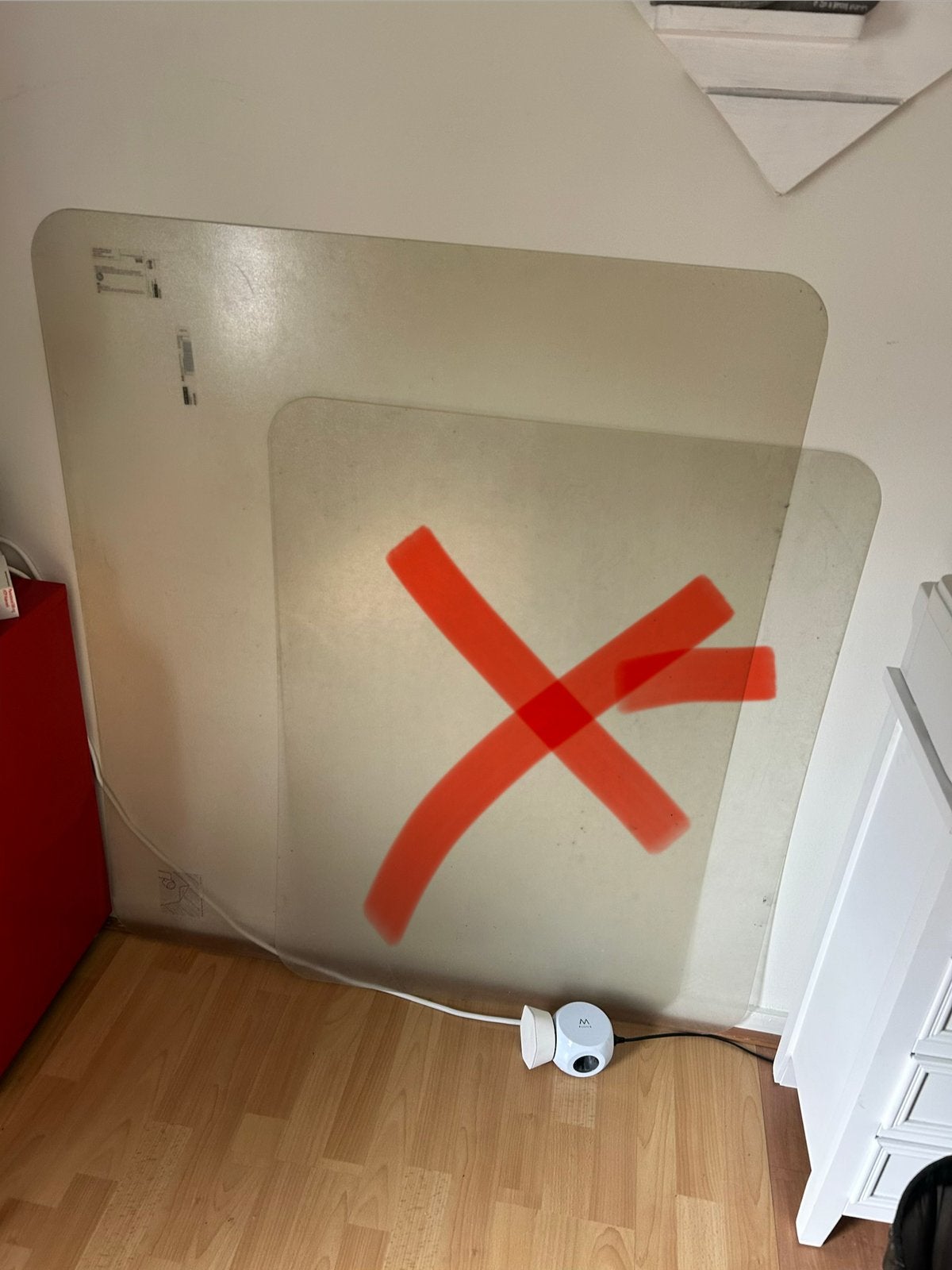IKEA Kolon Vloerbeschermer, Ophalen, Gebruikt