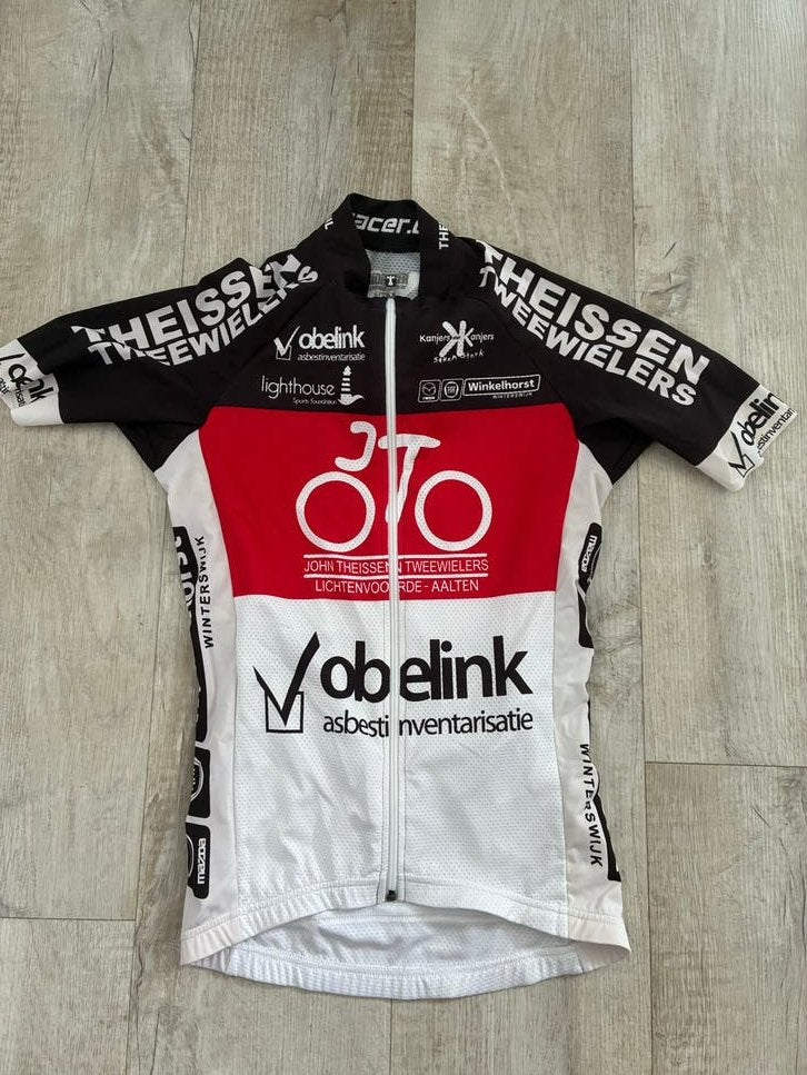 Fiets shirt wielrenkleding maat S/XS Bioracer, Meerkleurig, Ophalen of Verzenden, Zo goed als nieuw, Hardlopen of Fietsen